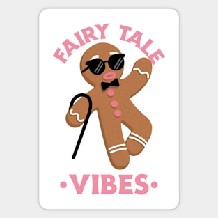 Gingerbread Man Fairy Tale Vibes Funny Magnet